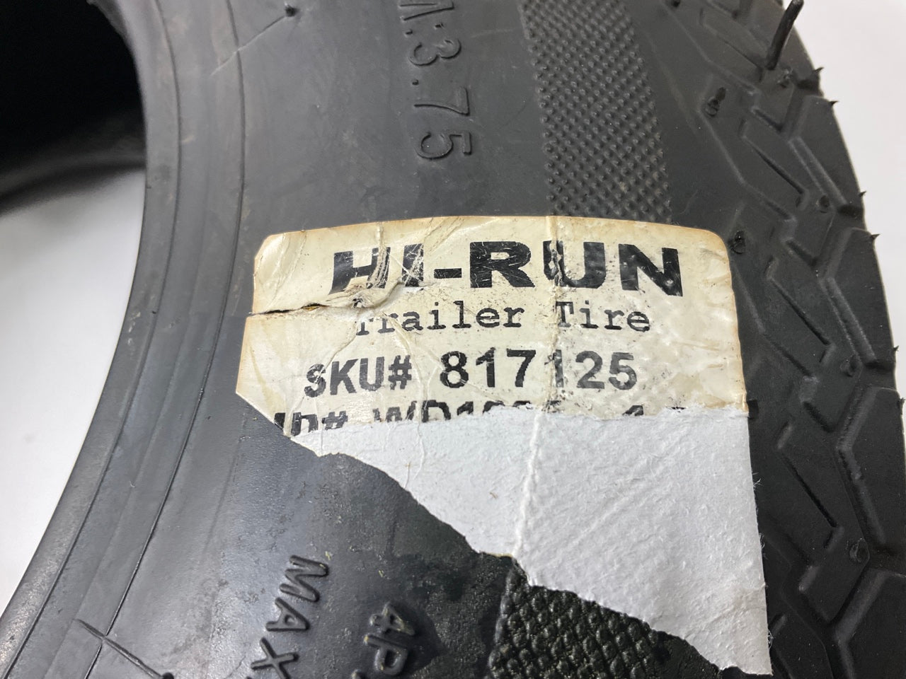 (2) Hi-Run WD1065 4-Ply Bias Trailer Tires, 4.80-8, Load Range B 4PR