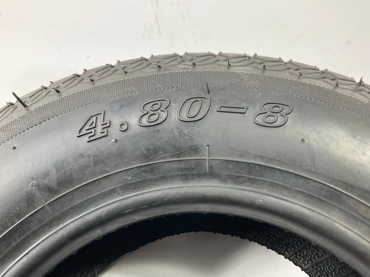 (2) Hi-Run WD1065 4-Ply Bias Trailer Tires, 4.80-8, Load Range B 4PR