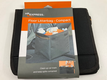 High Road HR-3505-05-BLK Floor Litterbag Trash Storage Bag / Floor Trash Bin