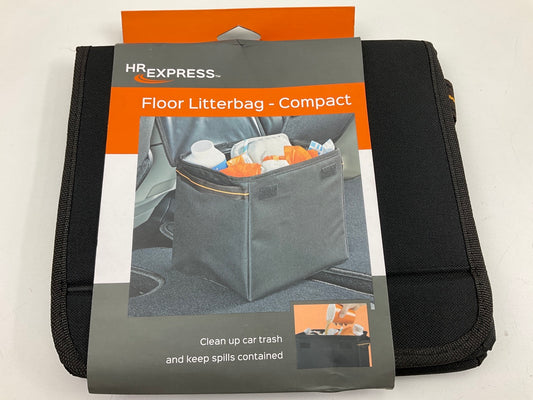 High Road HR-3505-05-BLK Floor Litterbag Trash Storage Bag / Floor Trash Bin