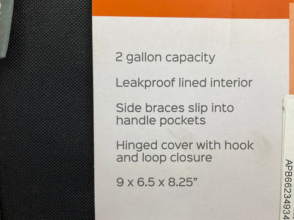 High Road HR-3505-05-BLK Floor Litterbag Trash Storage Bag / Floor Trash Bin