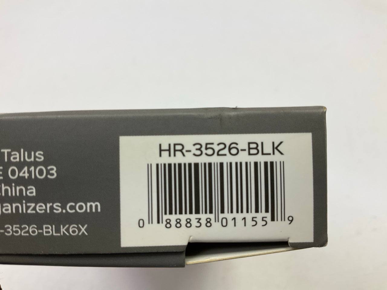 High Road HR-3526-BLK Band-It Car Tissue Box Holder
