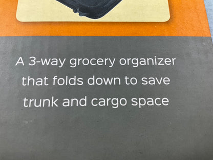 High Road HR-5523-05BLK Trunk Cargo Organizer Pouch Grocery Organizer Car Bag