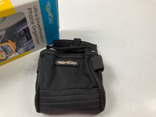 High Road HR5555BLK Air Vent Cell Phone Pocket Holder Hanging Dash Car Organizer