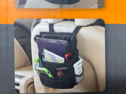 High Road HR-DO-C Mini Swing-Away Front Seat Car Organizer With 7 Pockets