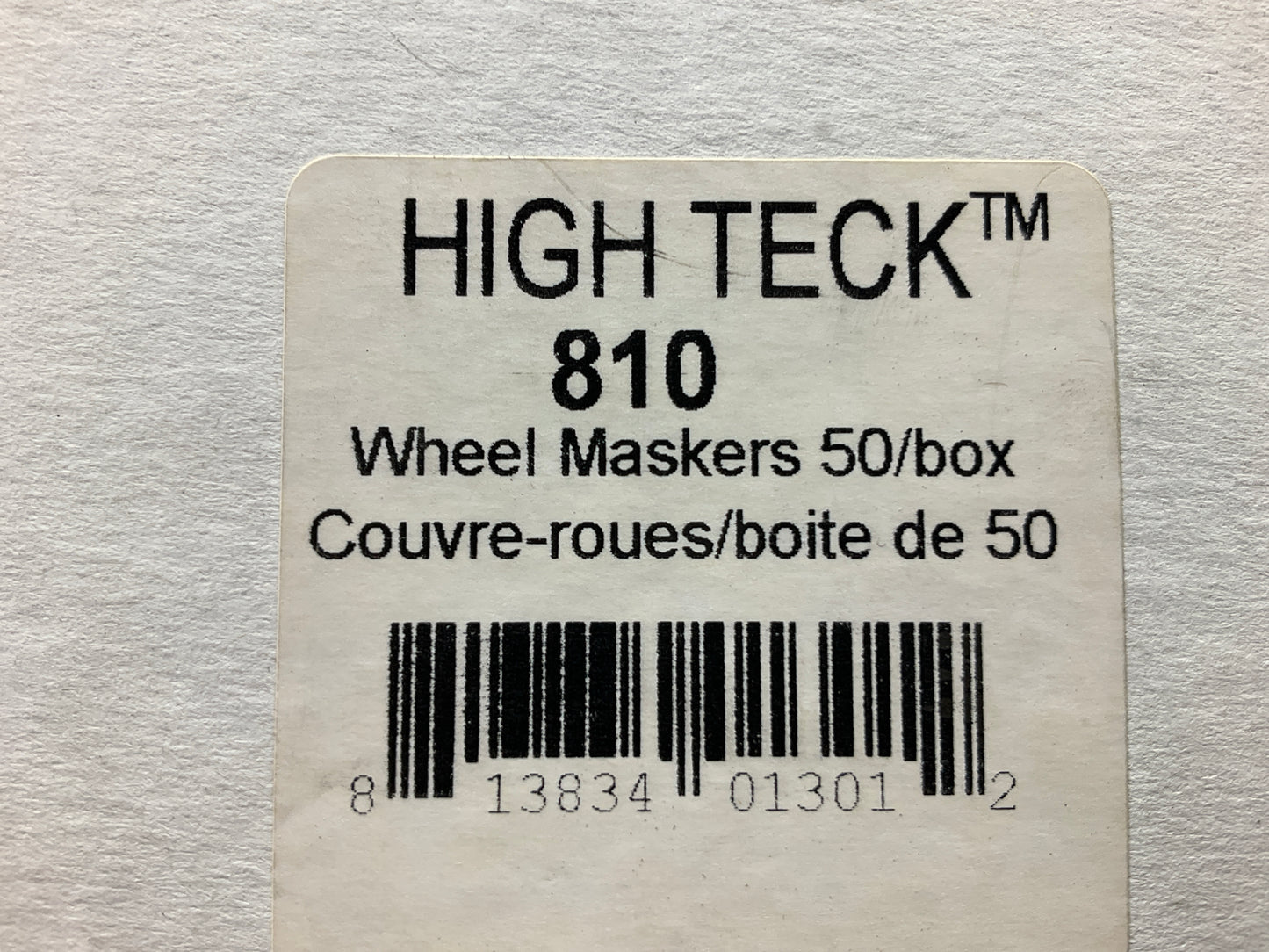 High Teck 810 Wheel Bag Maskers, 45'' L X 40'' W X 0.7 Mil Thick, Plastic, 50 Pcs