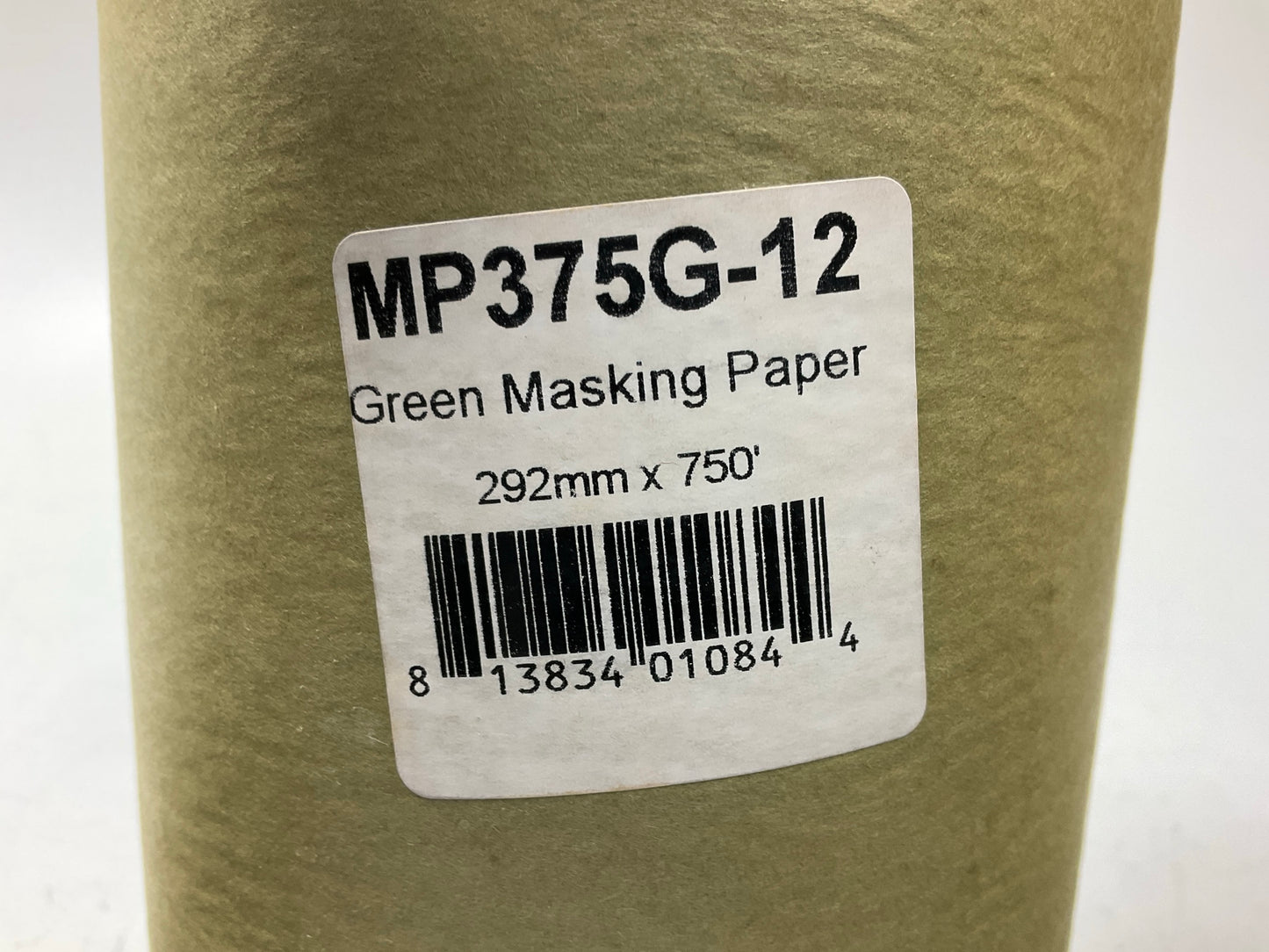 (3) High Teck MP375G-12  12'' X 750' Green Masking Paper Rolls, 30 Lb Paper