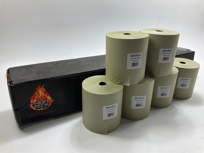 High Teck Products 5.75'' X 750' Green Masking Paper, 6 ROLLs, 30 Lb Paper