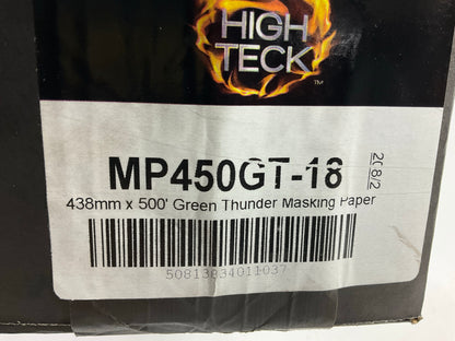 High Teck MP450GT-18 Green Thunder Masking Paper, 18 In W X 500 Feet, 2 Rolls