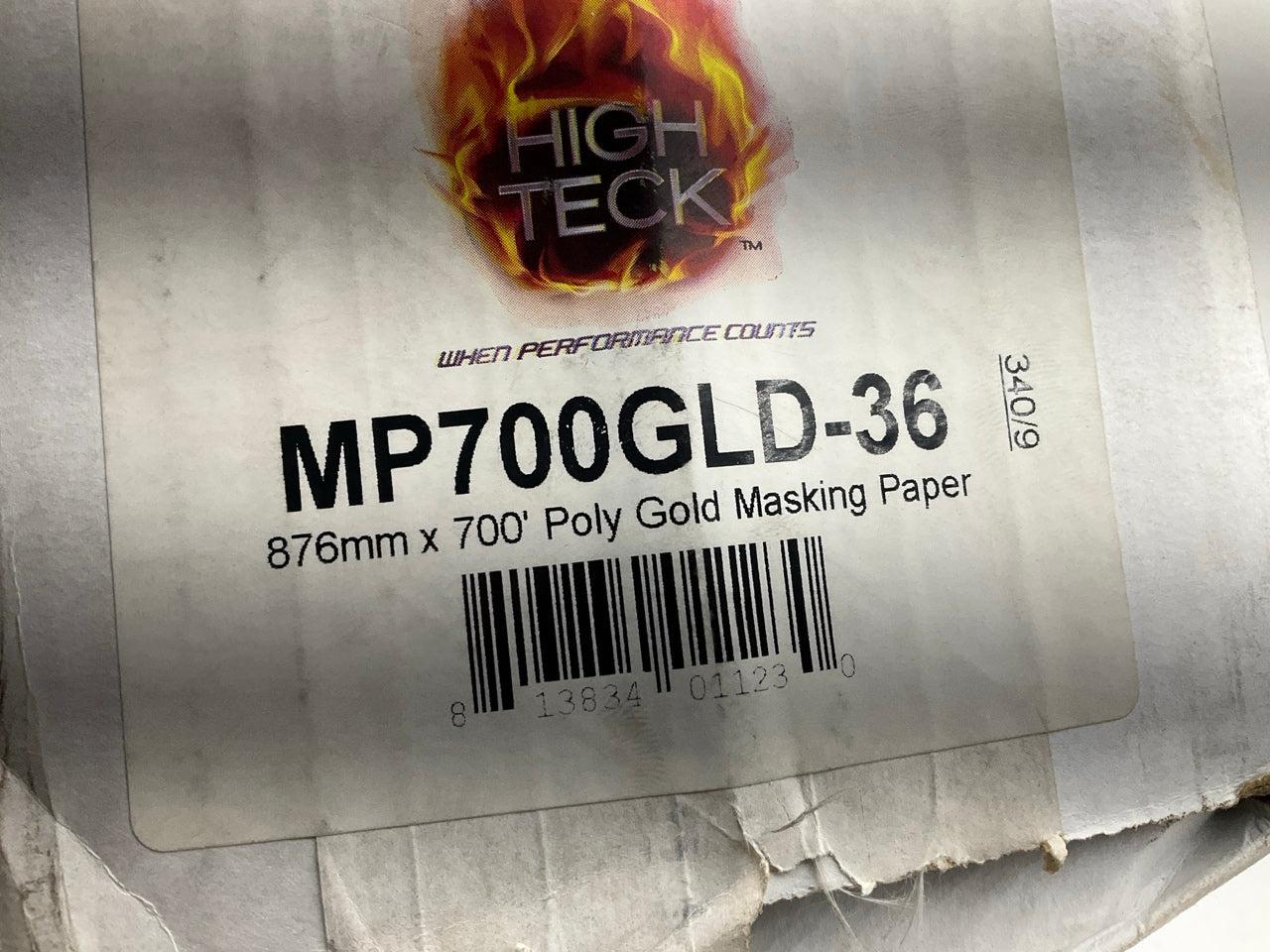 High Teck MP700GLD-36 Masking Paper, 36'' W X 700'' Long, Polycoated, 30 Lbs Basis