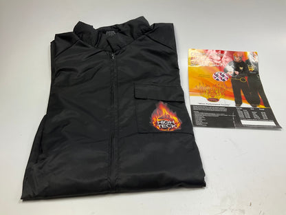 High Teck PS110B Black Carbon Fiber Anti-Static Spray Suit, Large (44-46)