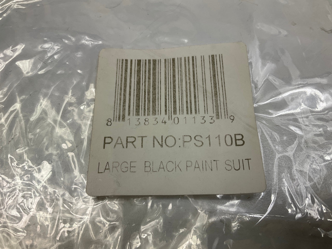 High Teck PS110B Black Carbon Fiber Anti-Static Spray Suit, Large (44-46)