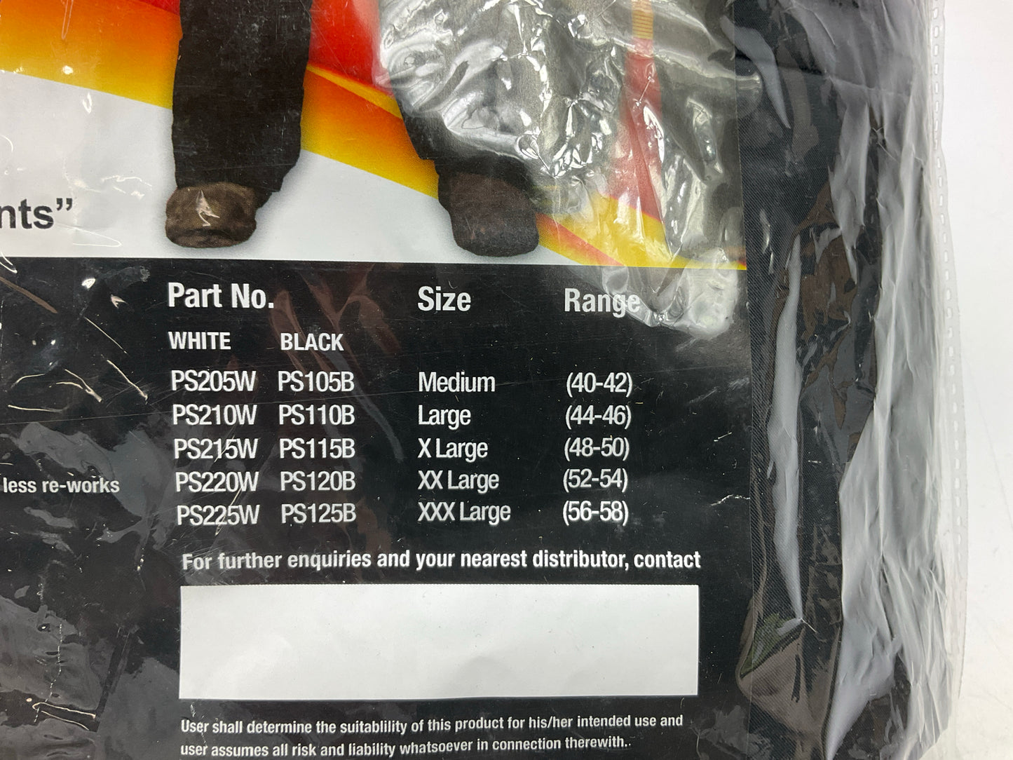 High Teck PS115B XL Premium Spray Paint Suit, X-Large, Black, 2-Way Zipper