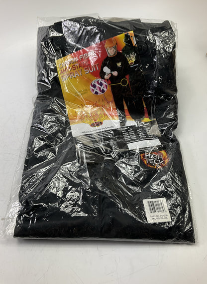 High Teck PS120B Carbon Fiber Anit-Static Paint Spray Suit XX-Large, Black
