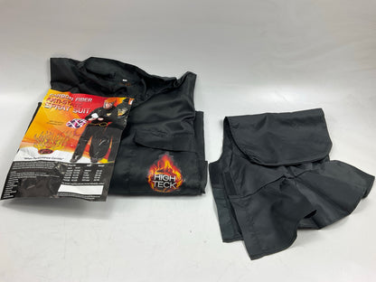High Teck PS125B Black Carbon Fiber Anti-Static Spray Suit, XXXL