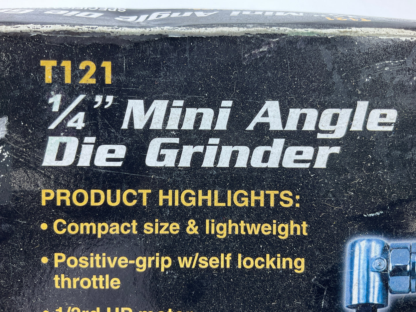 High Teck T121 1/4'' Mini Angle Die Grinder