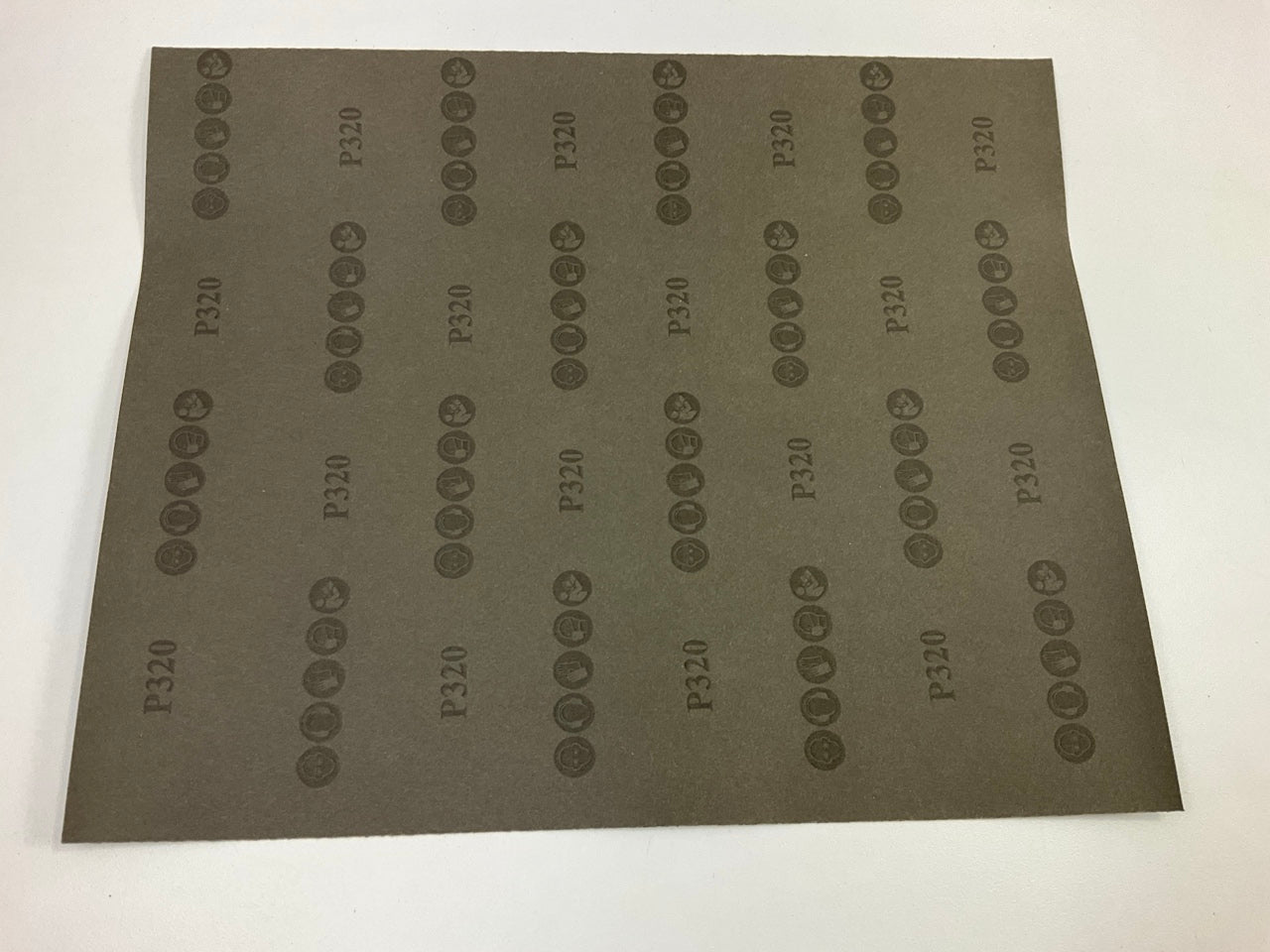 High Teck WD320 Waterproof Sandpaper Sheets P320 Grit, 9'' X 11'', 50 Sheets Total