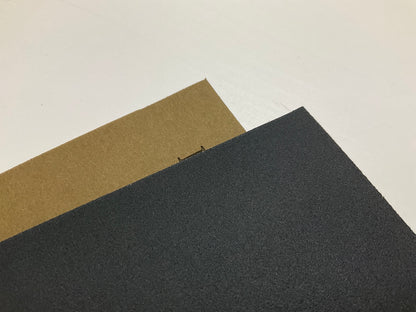 High Teck WD500 9'' X 11'' Waterproof Sandpaper Sheets, P500 Grit, 50 Sheets