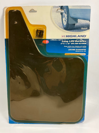 Highland Group 10057 Universal Truck SUV Duraflex Splash Guards, 17-3/4'' X 12''