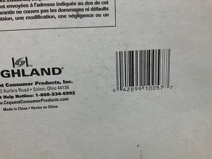 Highland Group 10057 Universal Truck SUV Duraflex Splash Guards, 17-3/4'' X 12''