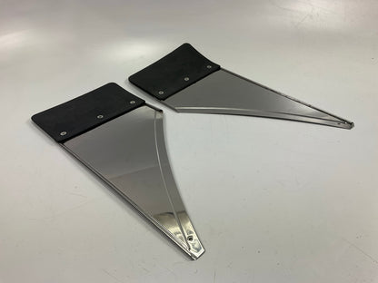 OPEN BOX Highland 10617 Stainless Steel & Rubber Splash Guard Mud Flaps 17''x7''