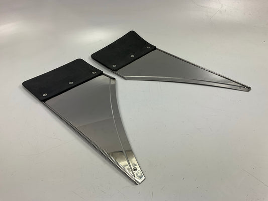 OPEN BOX Highland 10617 Stainless Steel & Rubber Splash Guard Mud Flaps 17''x7''