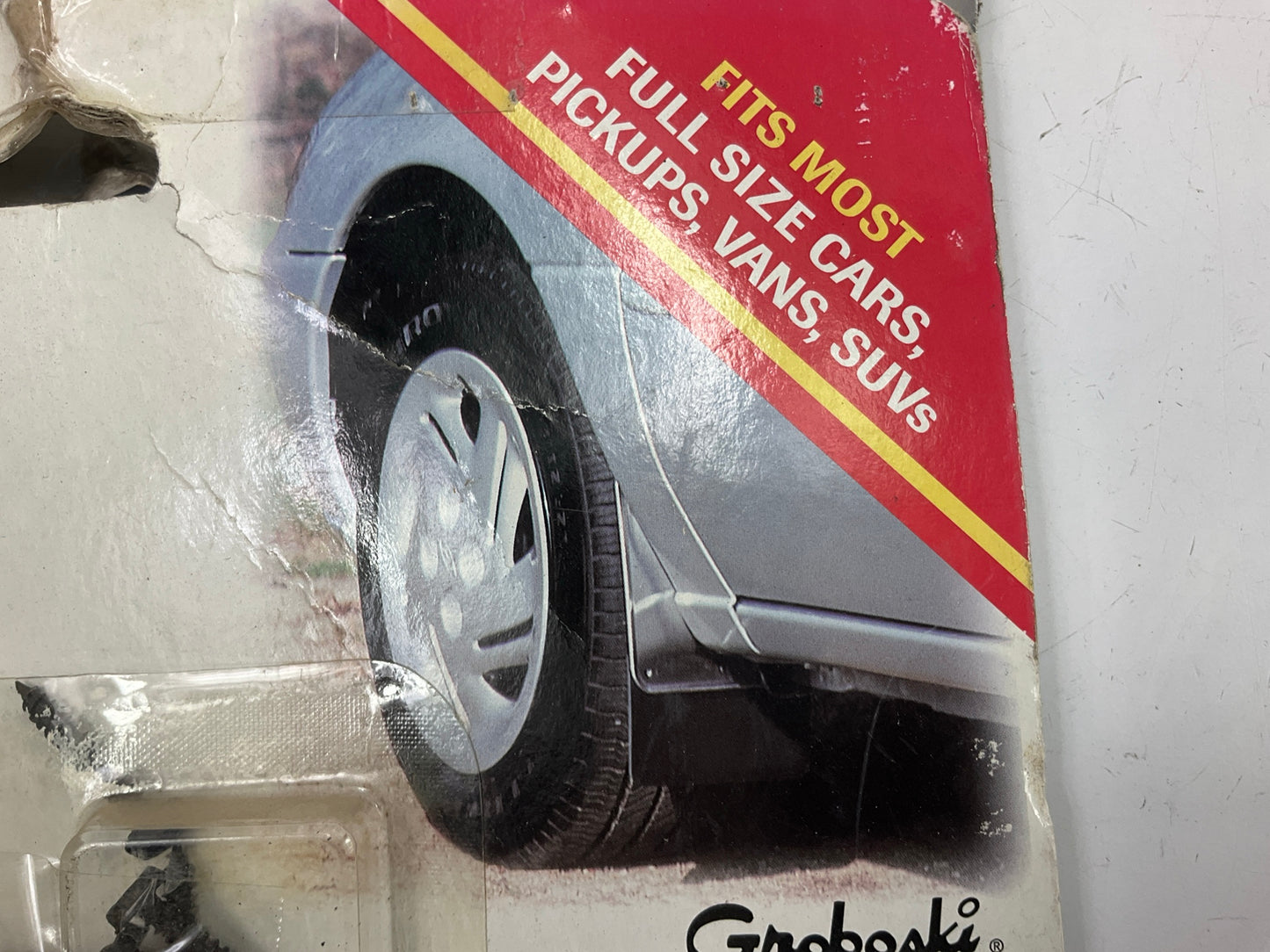 OPEN BOX Highland 10617 Stainless Steel & Rubber Splash Guard Mud Flaps 17''x7''
