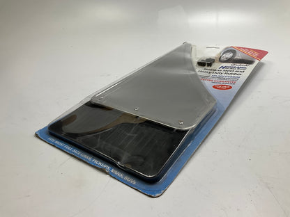 Highland 10617 Stainless Steel & Rubber Splash Guard Truck SUV Mud Flaps 17''x7''