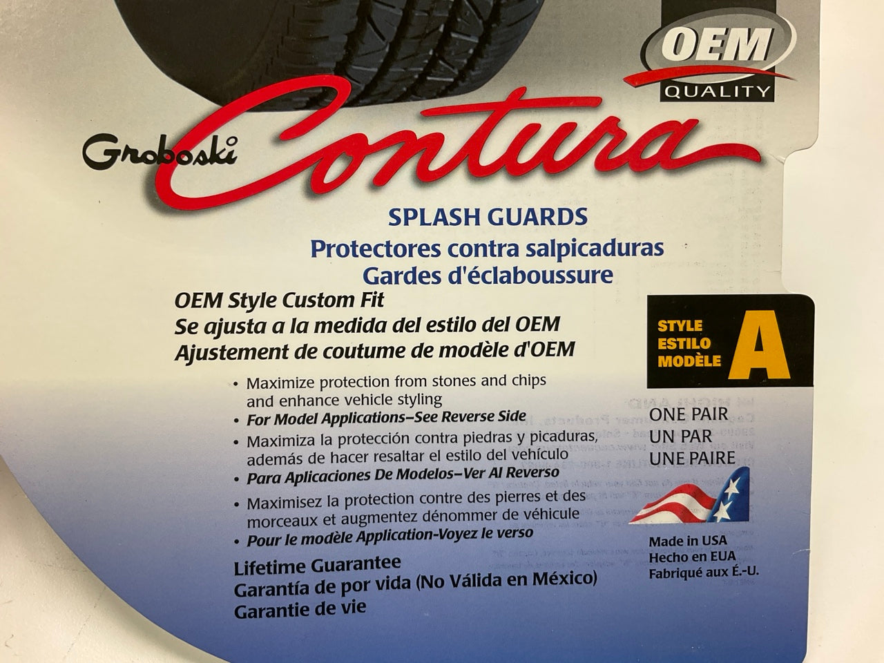 Highland Group 11009 Splash Guards / Mud Flaps - Universal Size ''A'' - See Photos