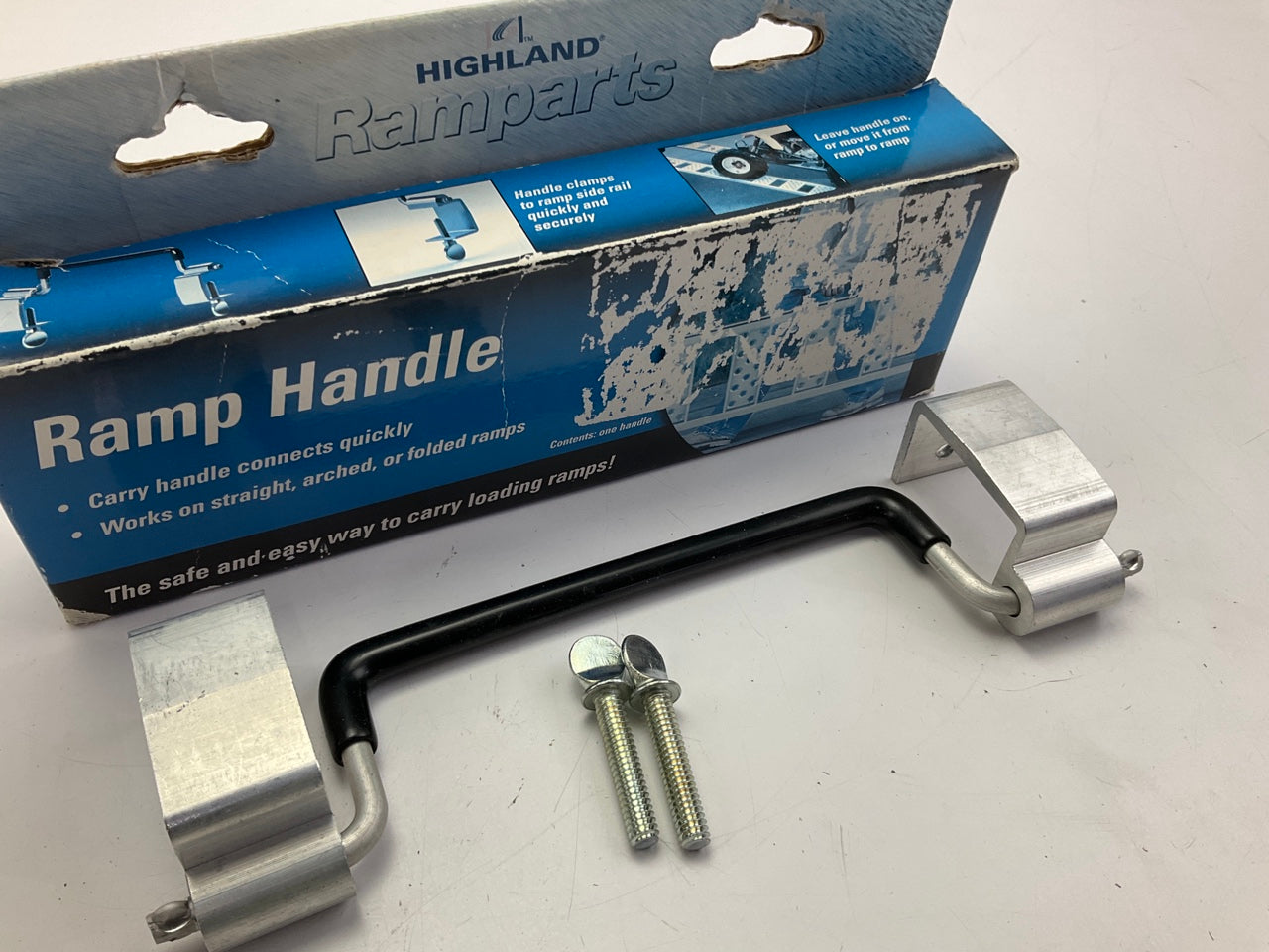 Highland 11300 Loading Ramp Handle - Carry Straight, Arched, Or Folded Ramps