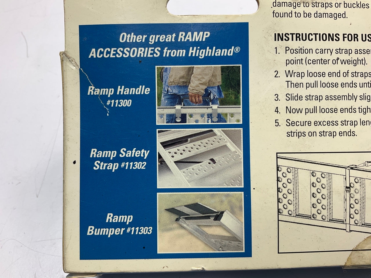 Highland Group 11301 Universal Ramp Carry Strap - Bundle & Carry Multiple Ramps