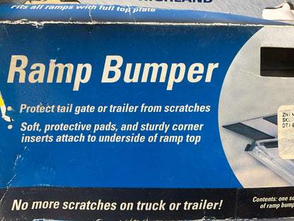 (2) Highland 11303 Rubber Ramp Bumper Protect Tailgate Or Trailer From Scratches