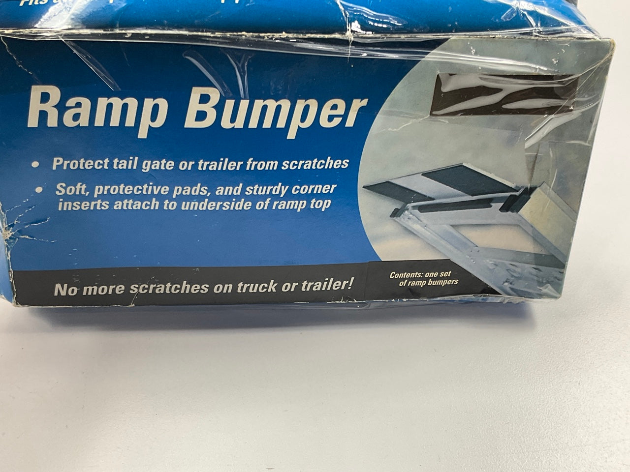Highland 11303 Rubber Ramp Bumper Protects Tailgate Or Trailer From Scratches