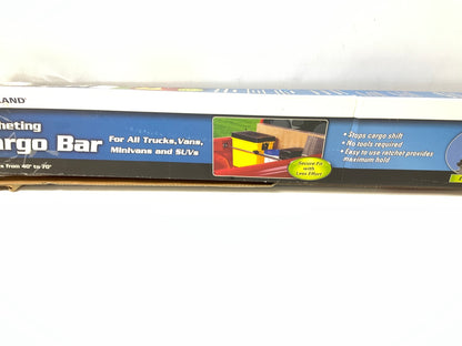 Highland 19702 Pickup Truck Bed Adjustable Ratcheting Cargo Hold Bar - 40''-70''