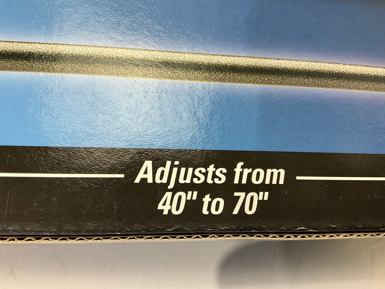 Highland 19702 Pickup Truck Bed Adjustable Ratcheting Cargo Hold Bar - 40''-70''