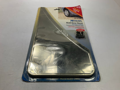 Highland 82111 Stainless Steel Splash Guards / Mud Flaps 7-1/8'' W X 13-3/8'' H