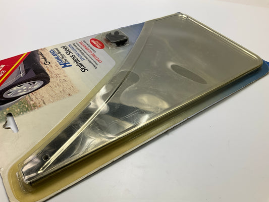 Highland 82111 Stainless Steel Splash Guards / Mud Flaps 7-1/8'' W X 13-3/8'' H
