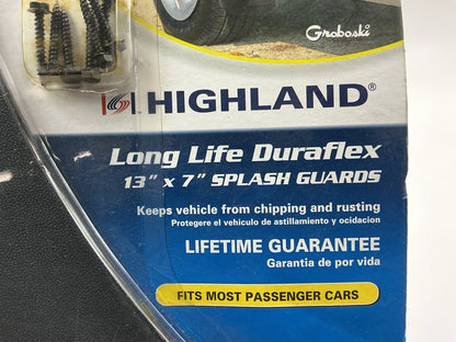 Highland Group 82120 Splash Guards / Mud Flaps, Universal 13'' X 7'' Splash Guards