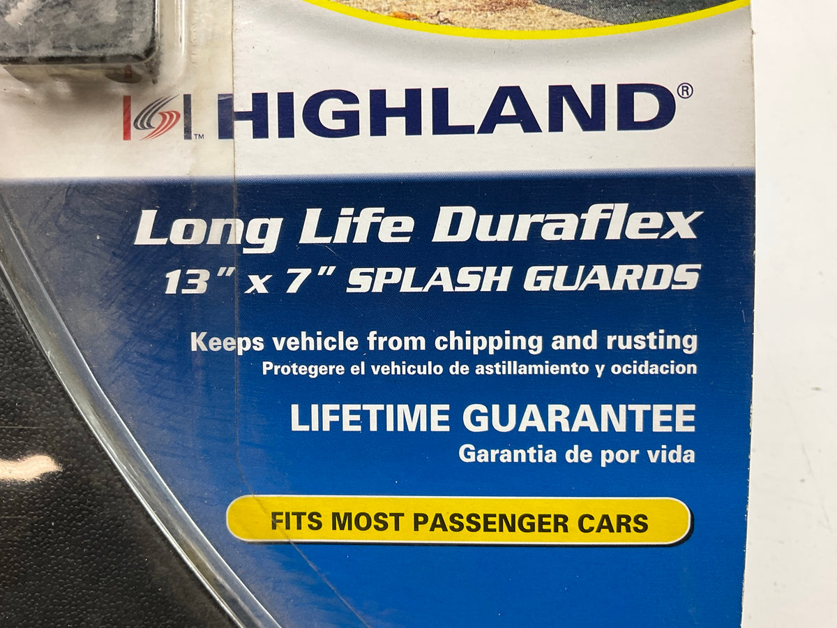 Highland Group 82122 Universal Splash Guards / Mud Flaps - 13''X7'' W/ Chevy Logo