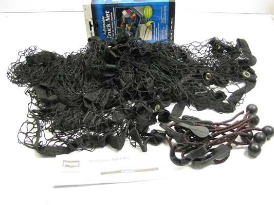 Highland 95006 Adjustable Pickup Truck Bed Cargo Safety Net 55'' X 78''