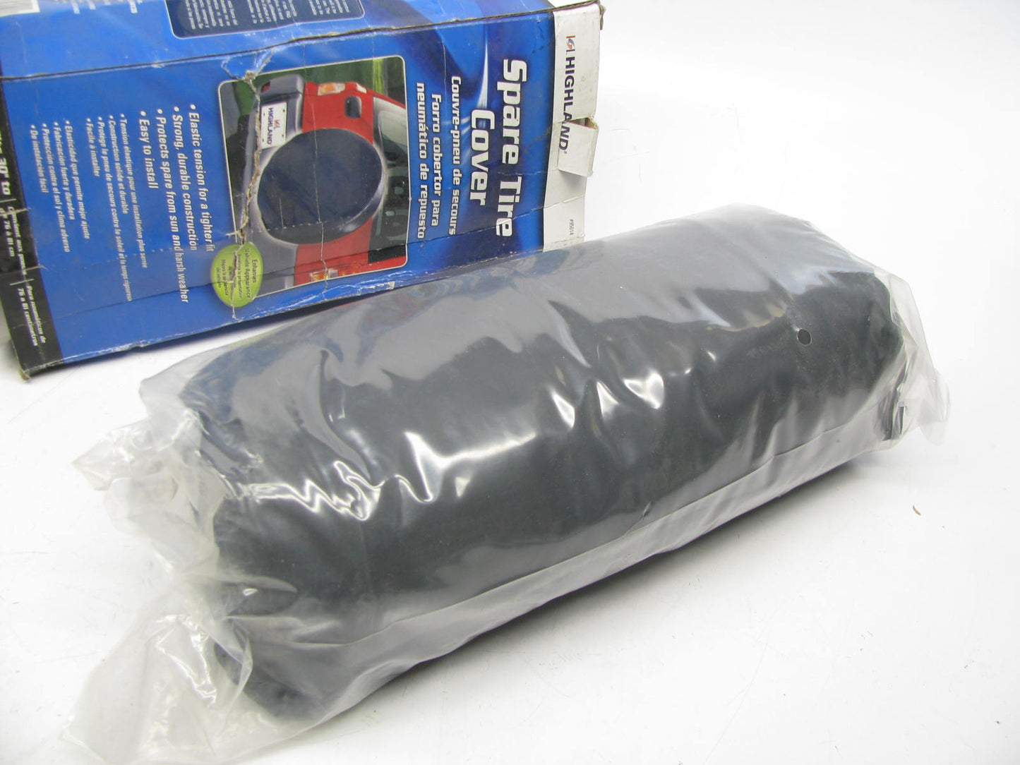 Highland Group 95014 Spare Tire Cover Black - 30'' To 32'' Large