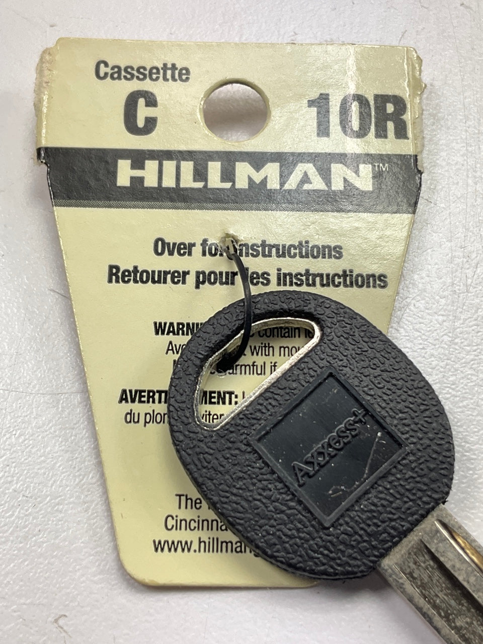 Hillman 10R Axxess+ Automotive Key Blank, Cassette C