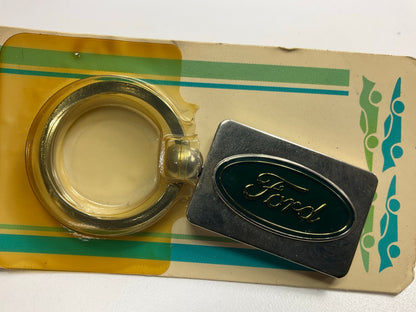 Hillman 711593 Metal Blue Ford Logo Key Chain