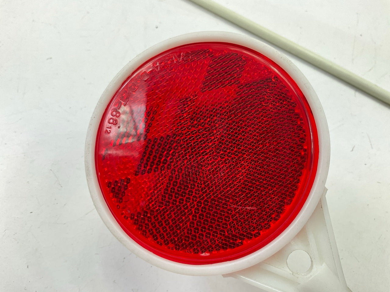 (6) Hillman 840074 48'' Red Fiberglass Rural Driveway Markers Reflector Sign