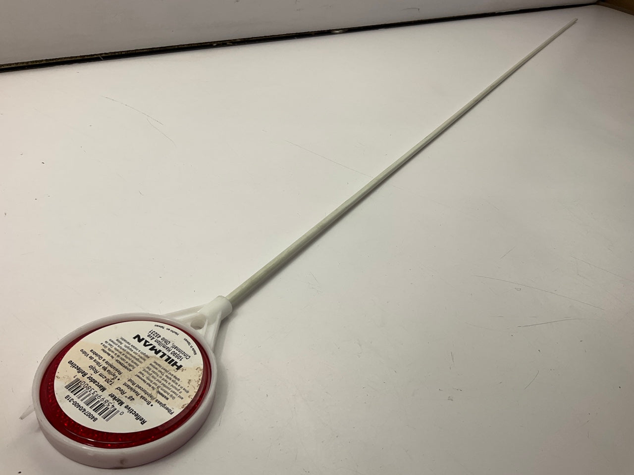 Hillman 840074 48'' Red Fiberglass Driveway Markers Reflector
