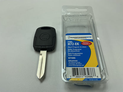 Hillman Group 87486 / H72-EK Key Blank - Ford Transponder