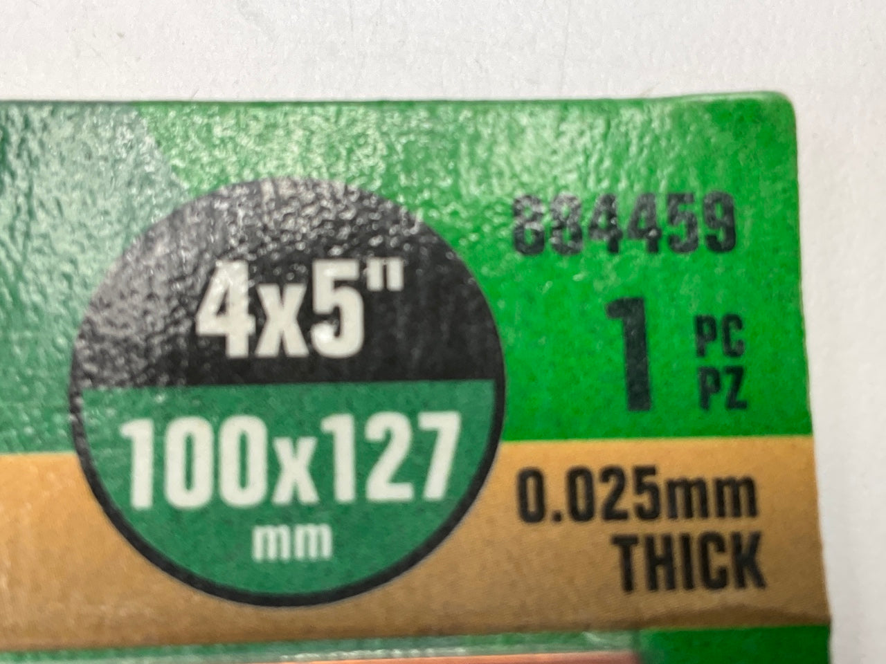 Hillman 884459 4''x5'' Copper Sheet, 0.025mm Thick