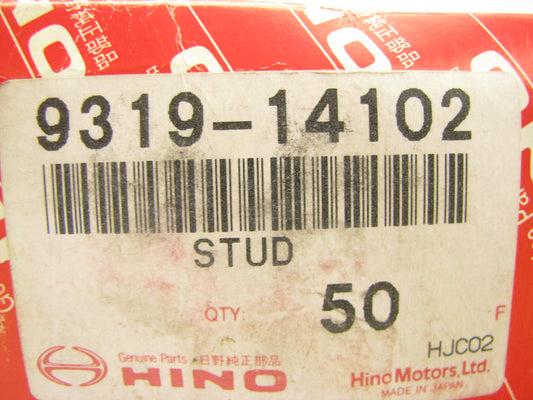 (50) NEW - OEM Hino 931914102 Stud Bolt