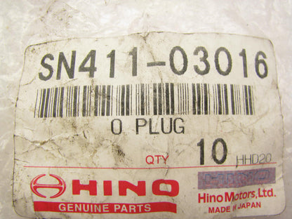 (10) NEW OEM Hino SN41103016 Freeze Expansion Plug Toyota W04D 1W WU600, WU650