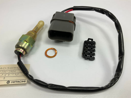 NOS OEM Hitachi AD386-2904 Carburetor Idle Stop Solenoid 83403850